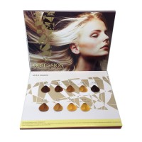 OEM/ODM professional use hair dye color chart for salon